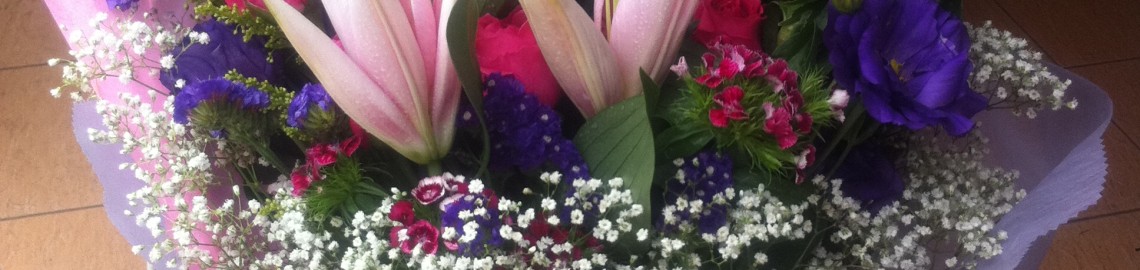 Lily with Roses